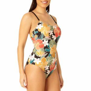 Hurley Ladies' Swimsuit Size Small NEW Multi - Caribbean Dreamin NWT